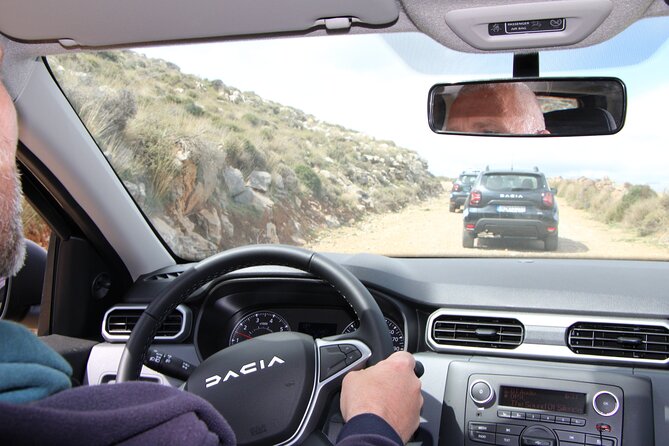Full Day 4x4 Self-Drive Safari Tour in Crete with BBQ Lunch - Learning to handle the Dacia Duster in Malia