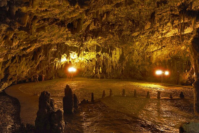 Full-Day Kefalonia Private Sightseeing Tour - Myrtos Beach from above