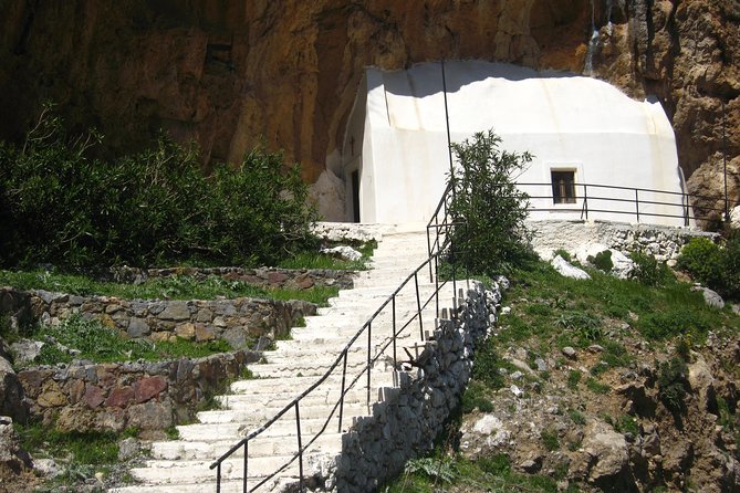 Full-Day Land Rover Safari from Rethymno with Lunch Swimming - Spili’s 25 Lion Heads and Cold Mountain Water