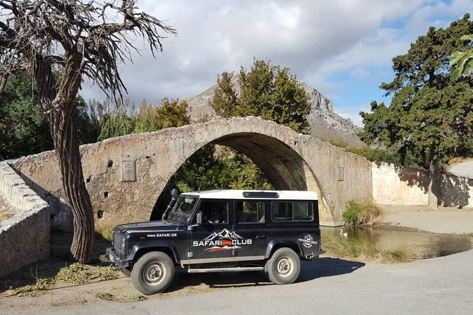 Full-Day Land Rover Safari from Rethymno with Lunch Swimming - Potami Dam and a Wetland in the Mountains
