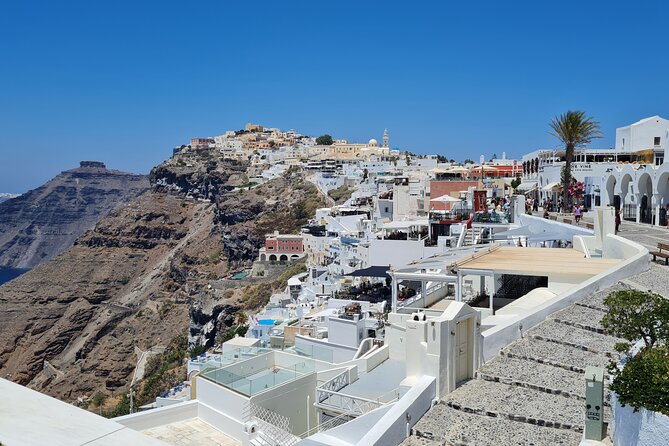 Full-Day Private Tour of Santorini Caldera & The Most Famous Sightseeing - Firostefani: a quieter start above Fira