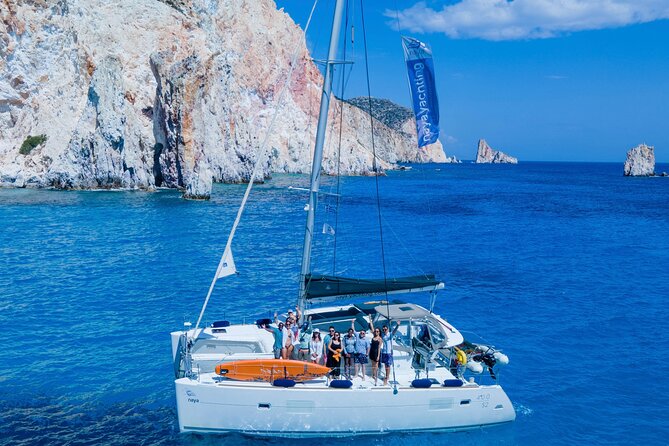 Full-Day Small-Group Cruise in Milos & Poliegos with Lunch - Sykia Cave and the First Big Scenic Moment
