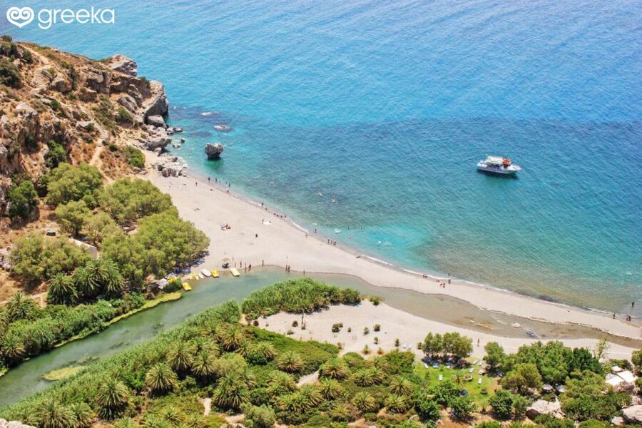 Georgioupolis: Preveli Palm Beach Day Trip by Bus and Boat - Kourtaliotiko Gorge and its cliffside churches