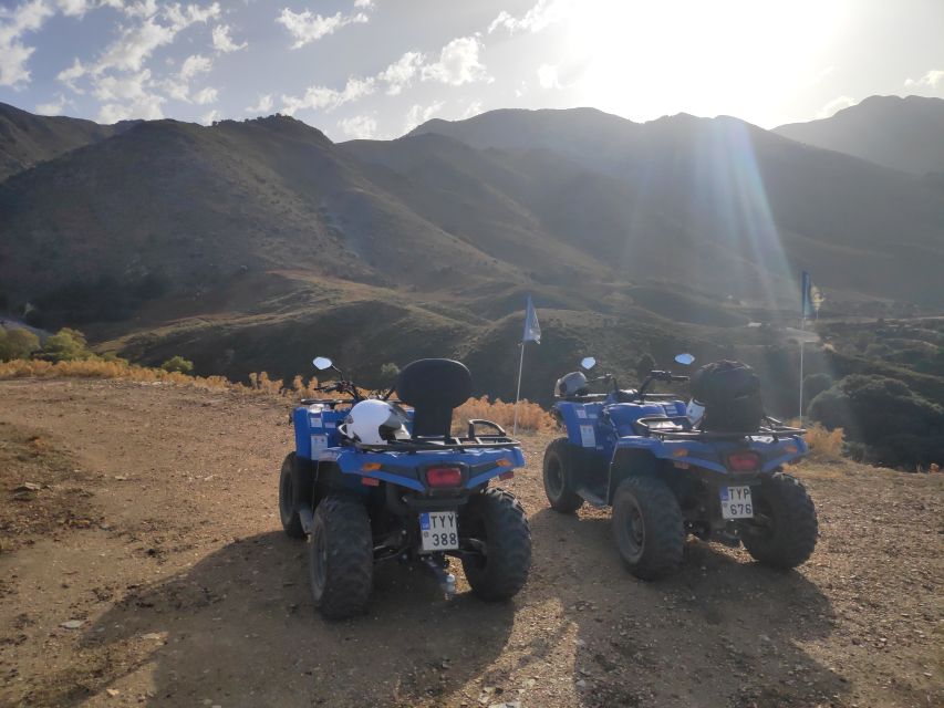 Georgioupolis Quad ATV Safari - Into the White Mountains on dirt roads