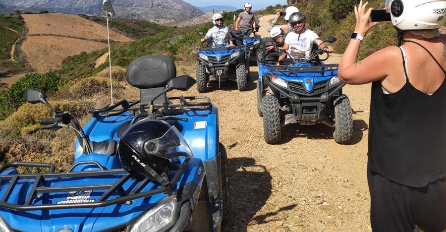 Georgioupolis Quad ATV Safari - Mountain views and the first refreshment stop