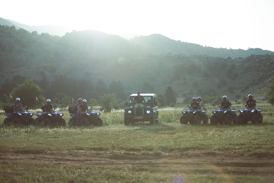 Georgioupolis Quad ATV Safari - The modern olive oil factory and tasting