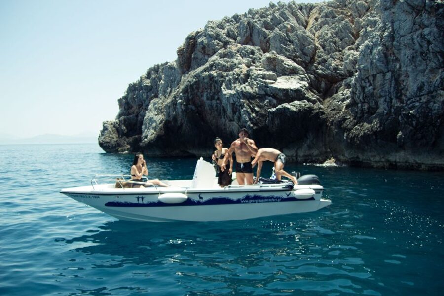 Georgioupolis: Rent a Boat Safari Sea Tour - Wildlife and small details along the way