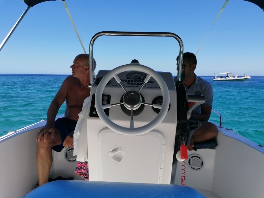 Georgioupolis: Rent a Boat Safari Sea Tour - Timing, transfers, and what to bring
