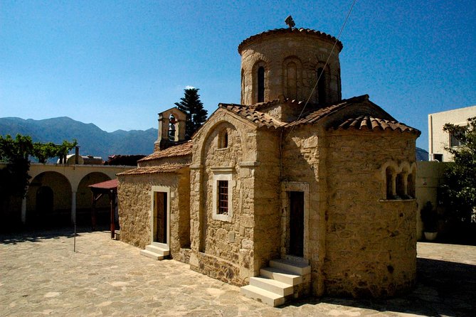 Georgioupolis Safari Off Road Tours Outdoor Activities Land Rover Defender - Sfakia, an old castle, and a swim in the south
