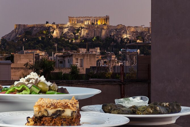 Greek Meze Cooking class and dinner with an Acropolis view - Meeting the instructors and getting started