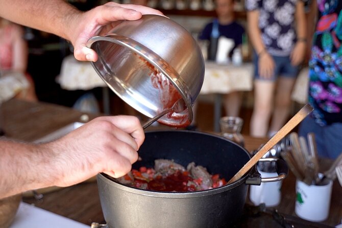 Half-Day Greek Cooking Class of Zakynthian Culture with Lunch - Friday class: stiffado, filo pastry, and orange cake