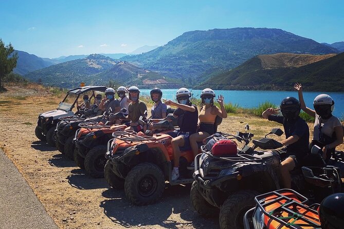 Half-Day Rethymno Quad Safari - Expect dust, grit, and clothes you do not mind ruining