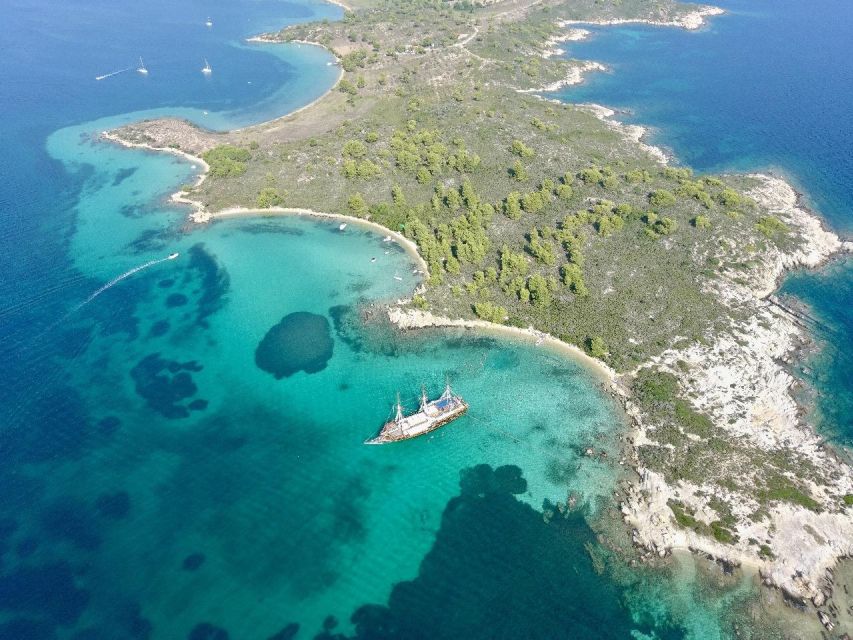 Halkidiki: Blue Lagoon Cruise on a Pirate's Boat - Swimming and snorkeling at the Blue Lagoon