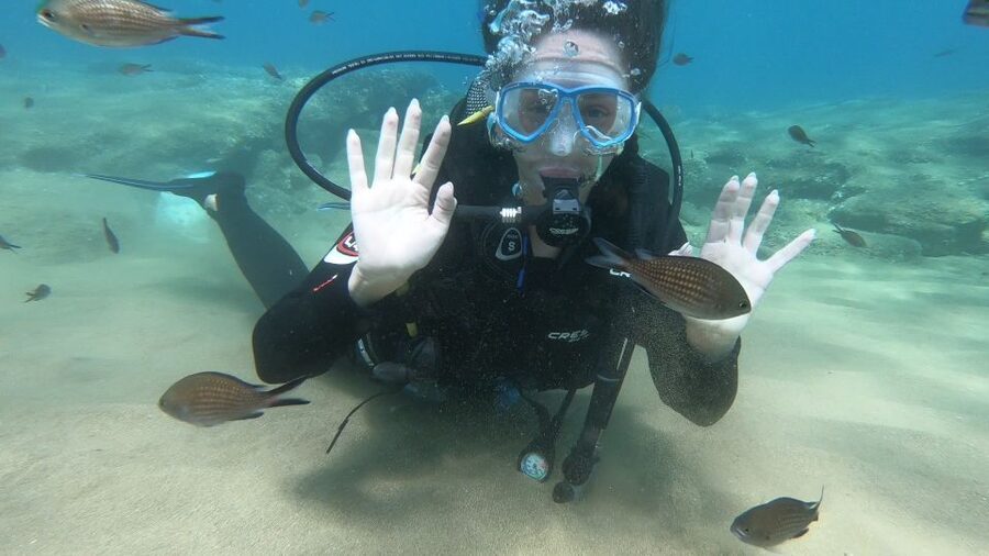 Heraklion: Beginner Scuba Diving Lesson with PADI Instructor - The return to the center and optional underwater footage