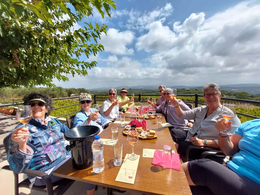 Heraklion: Cretan Wine Tasting Tour & Gourmet Lunch - Leaving Heraklion for Archanes and Peza