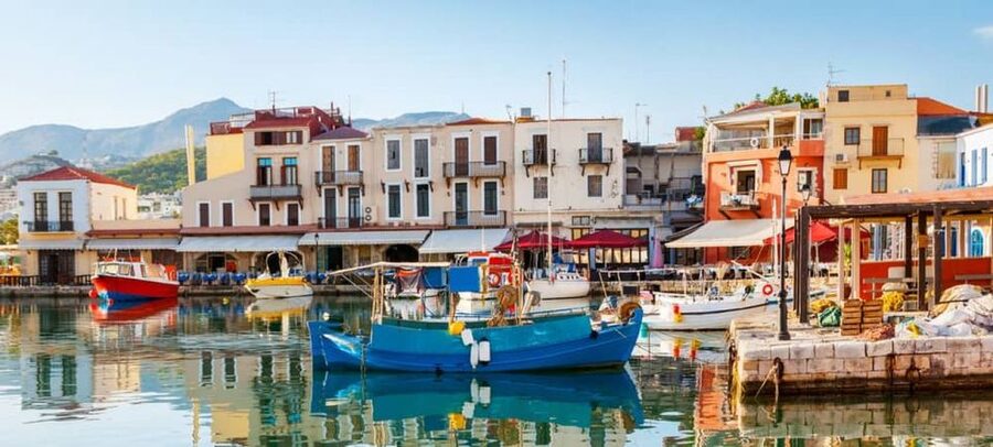 Heraklion:Day trip to Chania old Town,Kournas Lake& Rethymno - Chania: two hours around the Venetian harbor