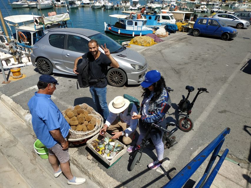 Heraklion: Ecobike Sightseeing Tour with Greek Meze - Georgiadis Park and a short breather