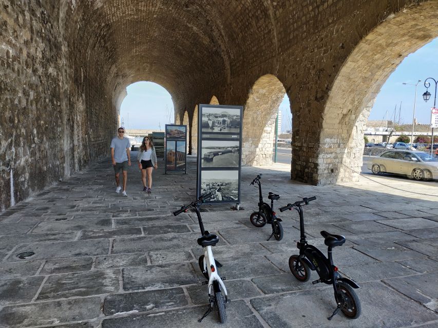 Heraklion: Ecobike Sightseeing Tour with Greek Meze - Agios Minas Cathedral and the heart of the old city