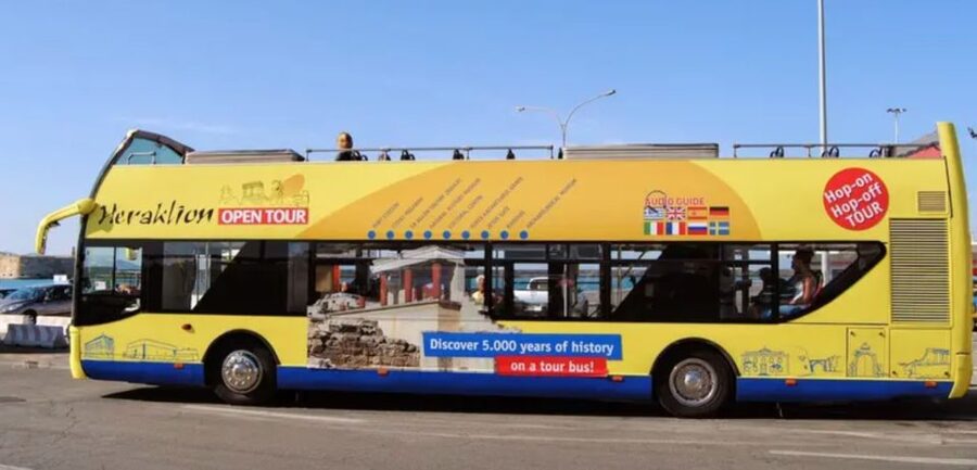 Heraklion: Hop-on Hop-off Open Top Bus Sightseeing Tour - Historical Museum and the old town
