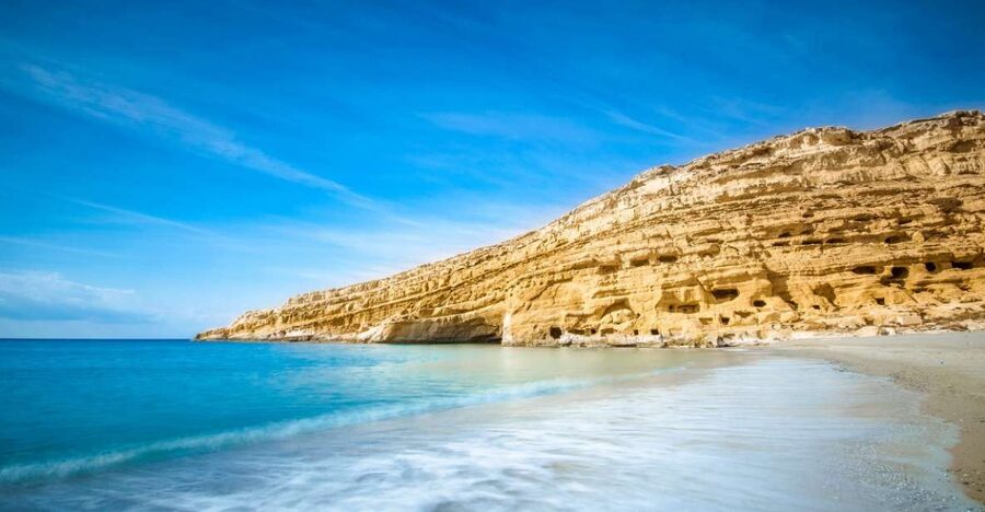 Heraklion: Matala Beach, Hippie Caves & Odigitria Monastery - The ride south from Heraklion