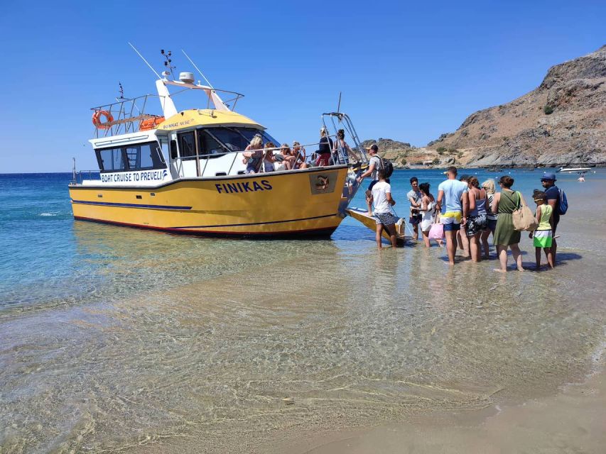Heraklion: Preveli By Boat, Damnoni & Kourtaliotiko Springs - What the $58 price really covers