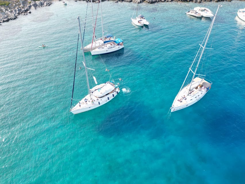 Heraklion: Sailing Cruise to Dia Island with Drinks and Meal - The return sail and the afternoon sunset