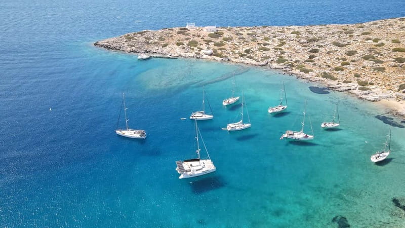 Heraklion: Sailing Trip to Dia Island with Lunch & Swimming - Three hours at Saint George Bay