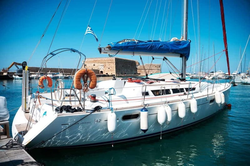Heraklion: Sailing Trip to Dia Island with Lunch & Swimming - The crew can shape the whole day