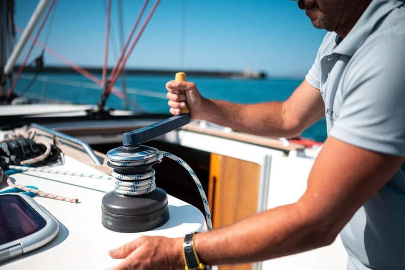 Heraklion: Sailing Trip to Dia Island with Lunch & Swimming - The return sail and possible sunset views