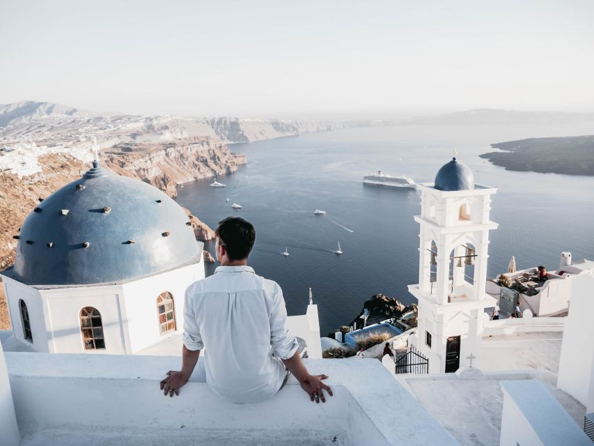 Heraklion: Santorini Day Trip with Boat Transfer & Oia Visit - Leaving Heraklion on the SeaJets boat