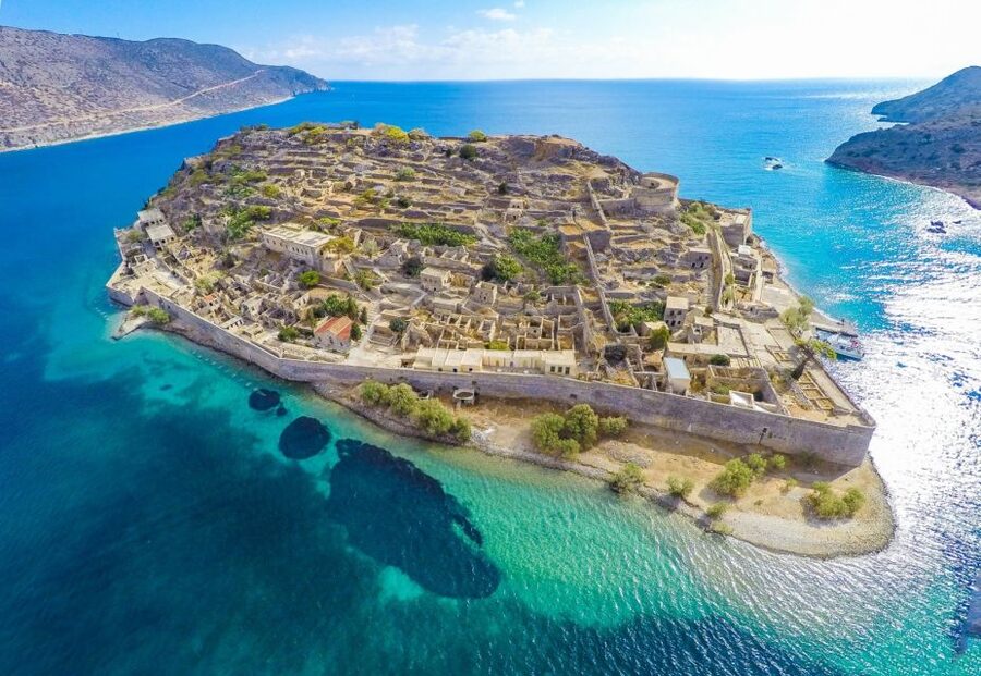 Heraklion: Spinalonga, Agios Nikolaos, Elounda & Plaka Tour - Elounda Lagoon and the coastal views