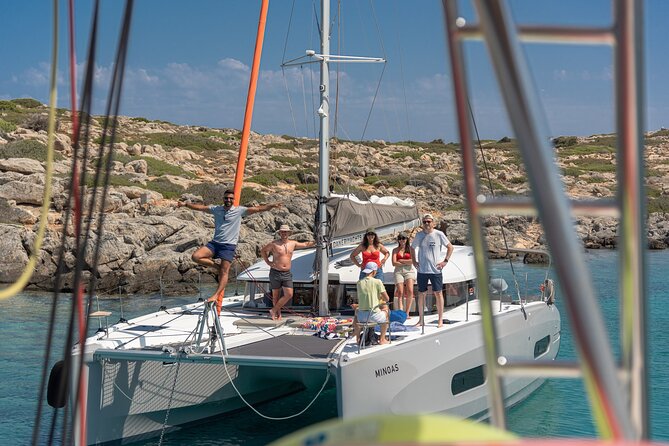 Heraklion: Sunset Luxury Cruise with Sushi and Open Bar - Swimming near the uninhabited island of Dia