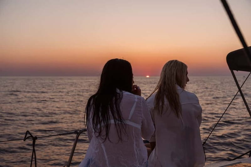 Heraklion: Sunset Sailing Cruise Dia Island with Snorkeling - The Sunset Sail Back to Heraklion