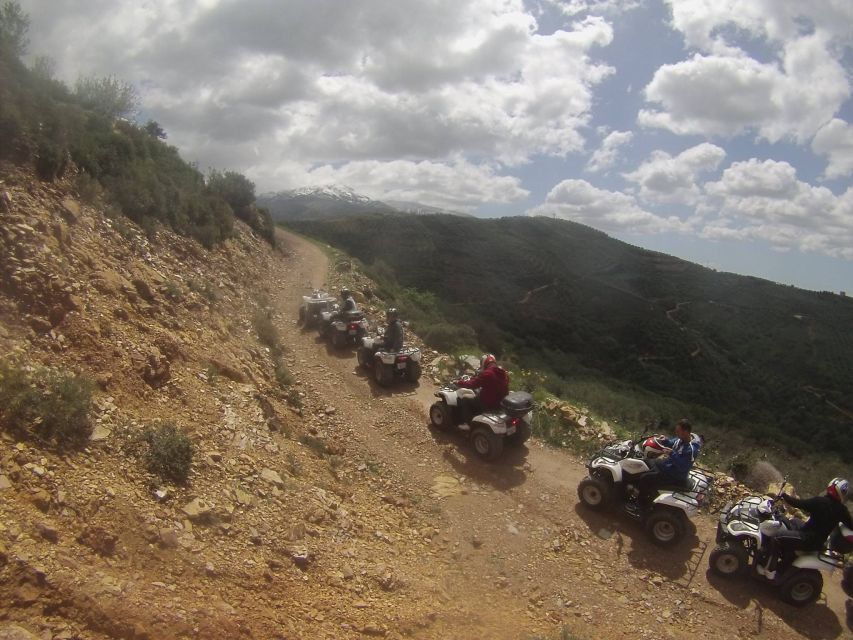 Hersonissos: ATV Quad Bike Safari in the Mountains of Crete - Small churches and the village stop at Karouzanos