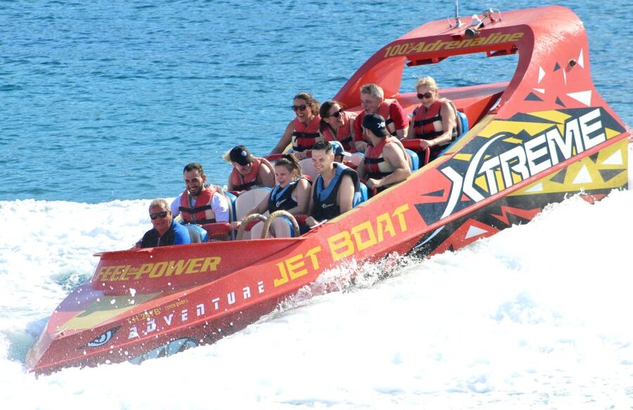 Hersonissos: Jet Boat Tour with Snorkeling - Pickup, transport, and timing