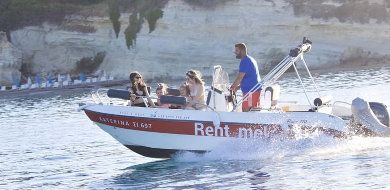 Hersonissos: Rent a Boat - No License Needed - Why two hours can be enough, and when it is not