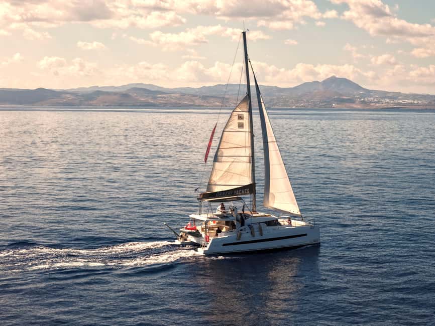 Hersonissos: Sunset Catamaran Cruise with Snacks and Drinks - Key points to know before you book