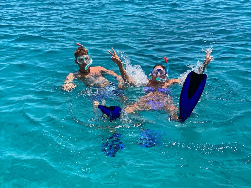 Hersonissos: Sunset Catamaran Cruise with Snacks and Drinks - The return sail and the sunset