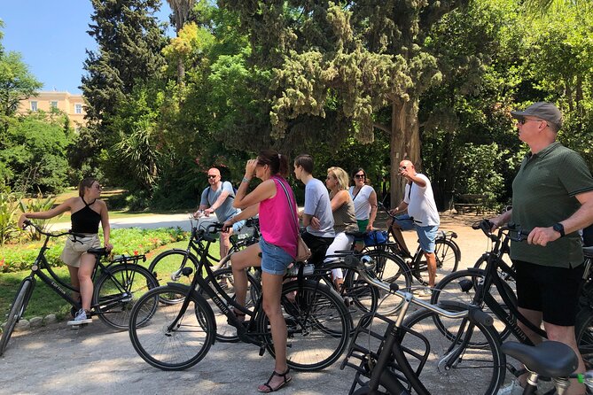 Highlights of Athens biketour - Starting near Thissio at 9:30