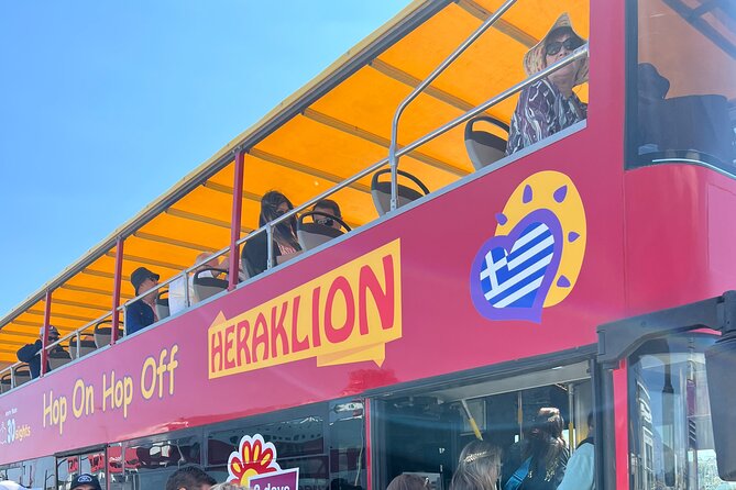 Hop-On Hop-Off Sightseeing Bus Tour in Heraklion - Audio commentary and onboard comfort