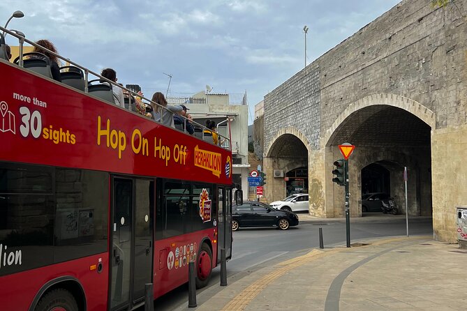 Hop-On Hop-Off Sightseeing Bus Tour in Heraklion - Starting at the Heraklion cruise port