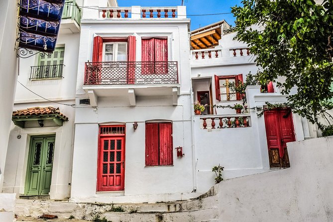 Hydra-Poros-Aegina Islands One Day Cruise With Live Music Dancing & Buffet Lunch - Lunch, drinks, and the shipboard rhythm
