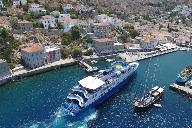 Hydra-Poros-Aegina Islands One Day Cruise With Live Music Dancing & Buffet Lunch - Hydra: the star of the first stop
