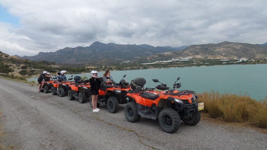 Ierapetra: Quad ATV 4x4 Exceptional Day in South Crete 2025 - From Galini into the olive groves