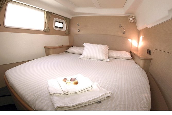 Island Hopping: Santorini Catamaran Charter Cruise with a skipper - Food, drinks, and the important fine print