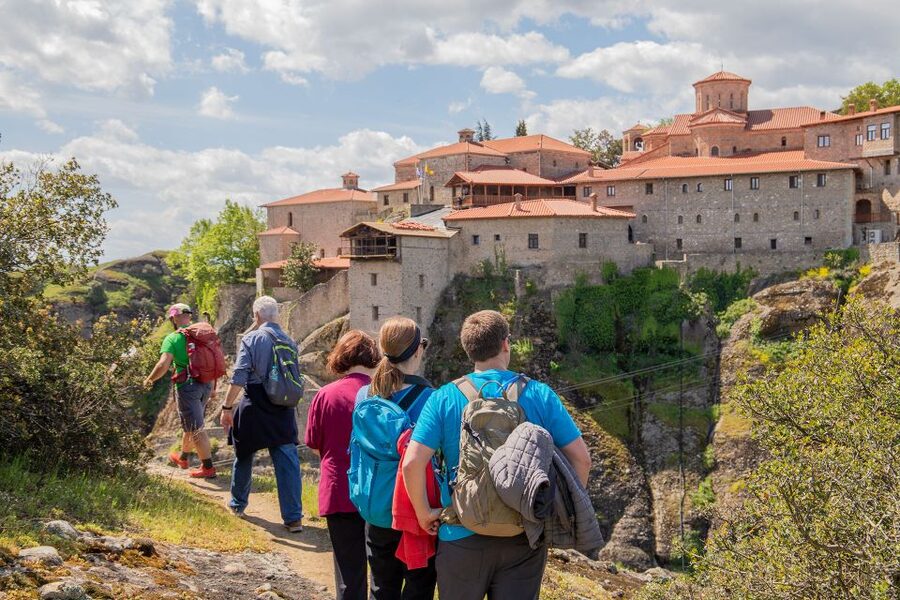 Kalabaka: Meteora Small-Group Hiking Tour w/ Monastery Visit - Ypapanti Monastery and the ruins of St. Dimitrios