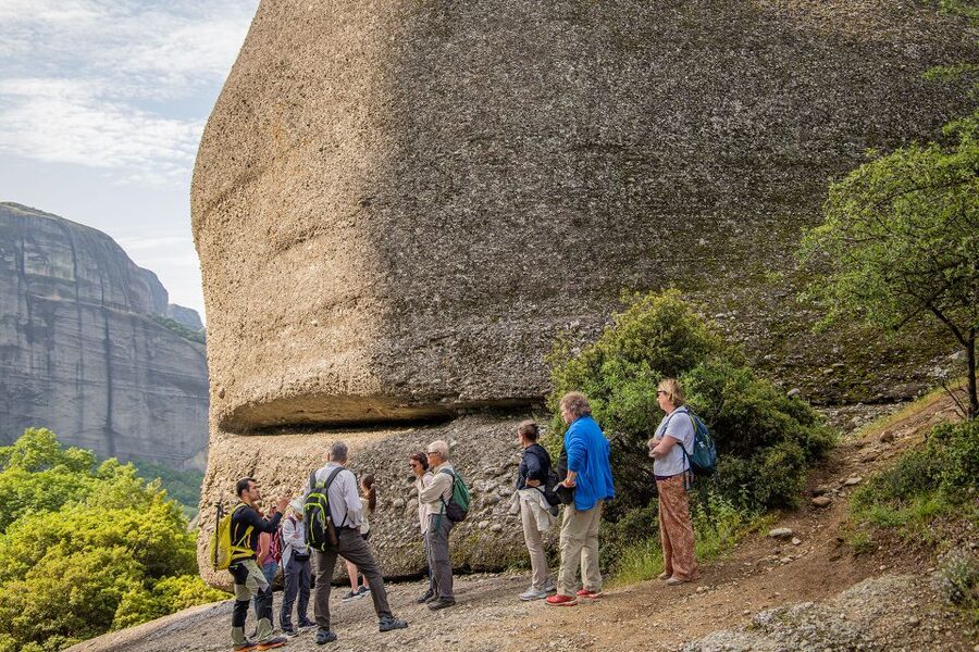 Kalabaka: Meteora Small-Group Hiking Tour w/ Monastery Visit - Reaching Great Meteoron or Varlaam