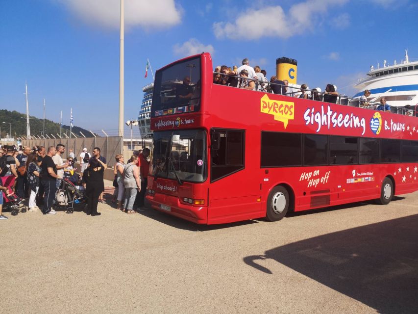 Katakolo: Pyrgos and Katakolo Hop-on Hop-off Bus Tour - Pyrgos town center and Manolopoulou Street