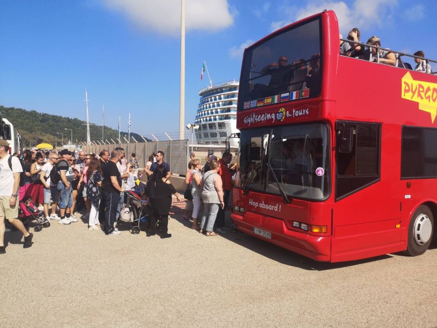 Katakolo: Pyrgos and Katakolo Hop-on Hop-off Bus Tour - Returning to Katakolo for shops, food, or a swim
