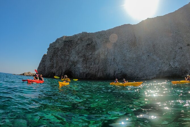 Kayaking Tour to the secrets of Milos - Starting at Firiplaka: a useful safety briefing